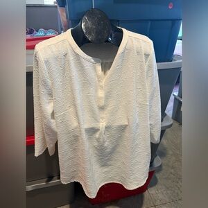 White Textured Blouse p16